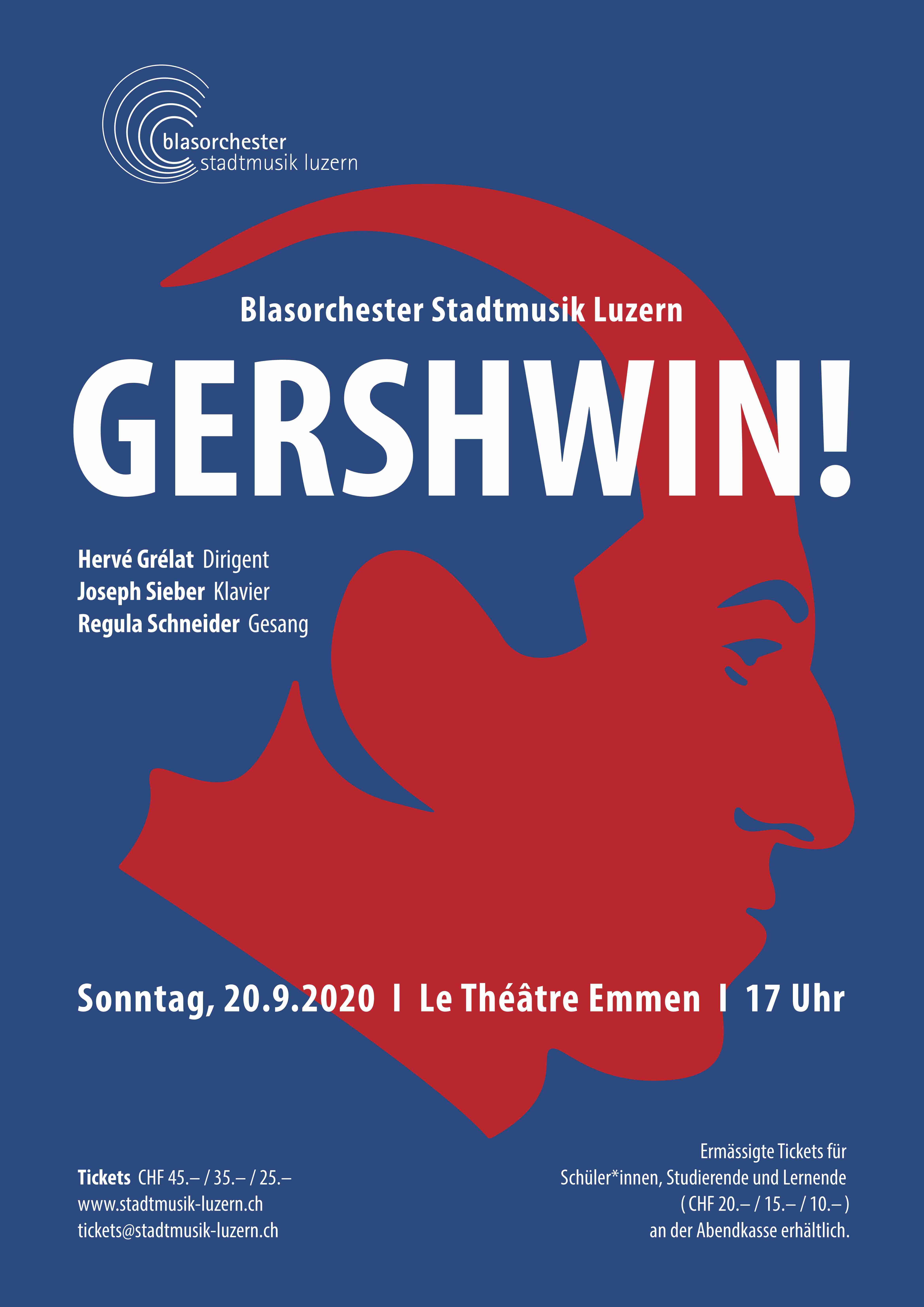 Herbstkonzert 2020 "Gershwin!"